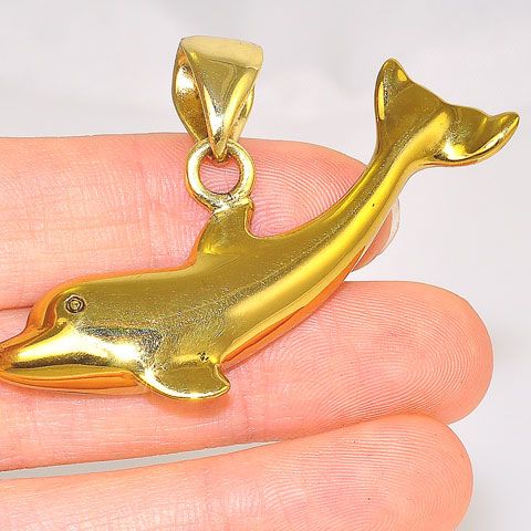 Charles Albert Alchemia Dolphin Pendant