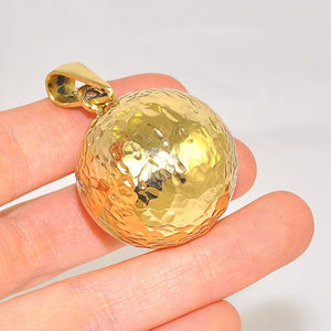 Charles Albert Alchemia Hammered Harmony Ball Pendant