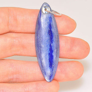 Sterling Silver Kyanite Marquise Pendant