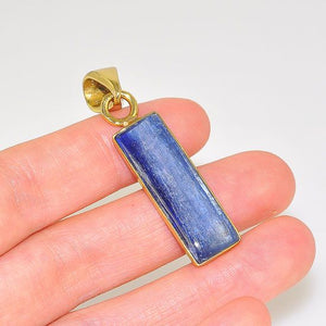 Charles Albert Alchemia Delicate Kyanite Bar Pendant