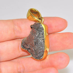 Charles Albert Alchemia Meteorite Rock Piece Pendant
