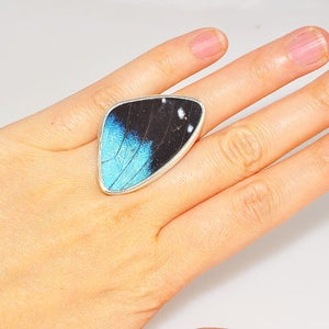 Sterling Silver Butterfly Wing Ring