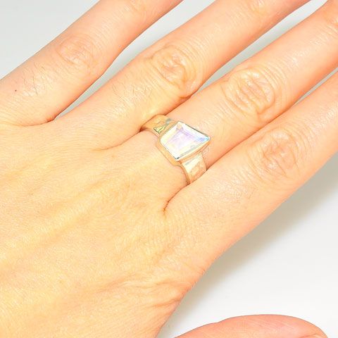 Sterling Silver Moonstone Ring