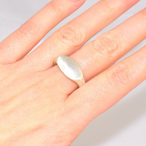 Sterling Silver Hammered Finish Ring
